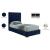 Nora Velvet Twin Size Bed