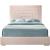 Nora Velvet King Size Bed