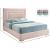 Nora Velvet King Size Bed