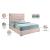 Nora Velvet King Size Bed