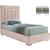 Nora Velvet Twin Size Bed