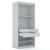 Mulberry 2 Sectional Wardrobe Closet w/4 Drawers, Set of 2 