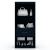 Mulberry 2 Sectional Wardrobe Closet w/4 Drawers, Set of 2 