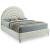 Rainbow Velvet King Size Bed