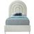 Rainbow Velvet Twin Size Bed