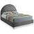 Rainbow Velvet King Size Bed