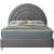 Rainbow Velvet Queen Size Bed