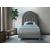 Rainbow Velvet Twin Size Bed