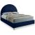 Rainbow Velvet Queen Size Bed