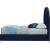 Rainbow Velvet Twin Size Bed