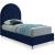 Rainbow Velvet Twin Size Bed