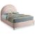 Rainbow Velvet Queen Size Bed