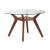 Paxton 48″ Round Glass Top Dining Table