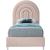 Rainbow Velvet Twin Size Bed