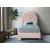 Rainbow Velvet Twin Size Bed