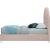 Rainbow Velvet Twin Size Bed