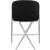 Xavier Counter Stool with Chrome Metal Legs