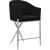 Xavier Counter Stool with Chrome Metal Legs