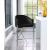 Xavier Counter Stool with Chrome Metal Legs