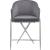 Xavier Counter Stool with Chrome Metal Legs