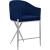 Xavier Counter Stool with Chrome Metal Legs