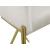 Xavier Counter Stool with Gold Metal Legs