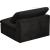 Cozy Velvet Modular Fiber Filled Comfort Overstuffed Armless Chair