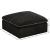 Cozy Velvet Modular Fiber Filled Comfort Overstuffed Ottoman