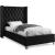 Aiden Velvet Twin Size Bed