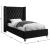Aiden Velvet Twin Size Bed