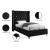 Aiden Velvet Twin Size Bed