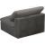 Cozy Velvet Modular Fiber Filled Comfort Overstuffed Armless Chair