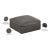 Cozy Velvet Modular Fiber Filled Comfort Overstuffed Ottoman