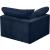 Cozy Velvet Modular Fiber Filled Comfort Overstuffed Corner Chair