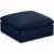 Cozy Velvet Modular Fiber Filled Comfort Overstuffed Ottoman