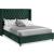 Aiden Velvet Queen Size Bed