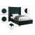 Aiden Velvet Twin Size Bed