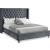Aiden Velvet Queen Size Bed