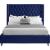 Aiden Velvet Full Size Bed