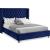 Aiden Velvet King Size Bed