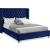 Aiden Velvet Queen Size Bed