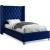 Aiden Velvet Twin Size Bed