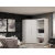 Mulberry 2.0 Semi Open 2 Sectional Wardrobe Corner Closet w/2 Drawers