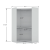Mulberry 2.0 Semi Open 2 Sectional Wardrobe Corner Closet w/2 Drawers