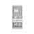 Mulberry 2.0 Semi Open 2 Sectional Wardrobe Corner Closet w/2 Drawers