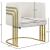 Rays Velvet Accent Chair