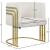 Rays Velvet Accent Chair