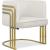 Rays Velvet Accent Chair