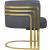 Rays Velvet Accent Chair