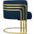 Rays Velvet Accent Chair